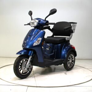 THE SHOPPER 3 Wheel Electric Scooter Blue