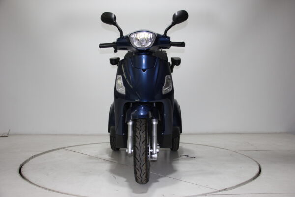 THE SHOPPER 3 Wheel Electric Scooter Blue - Image 8