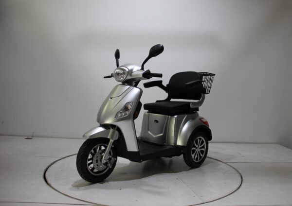 THE SHOPPER 3 Wheel Electric Scooter Blue - Image 11
