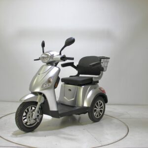 THE SHOPPER 3 Wheel Electric Scooter Silver